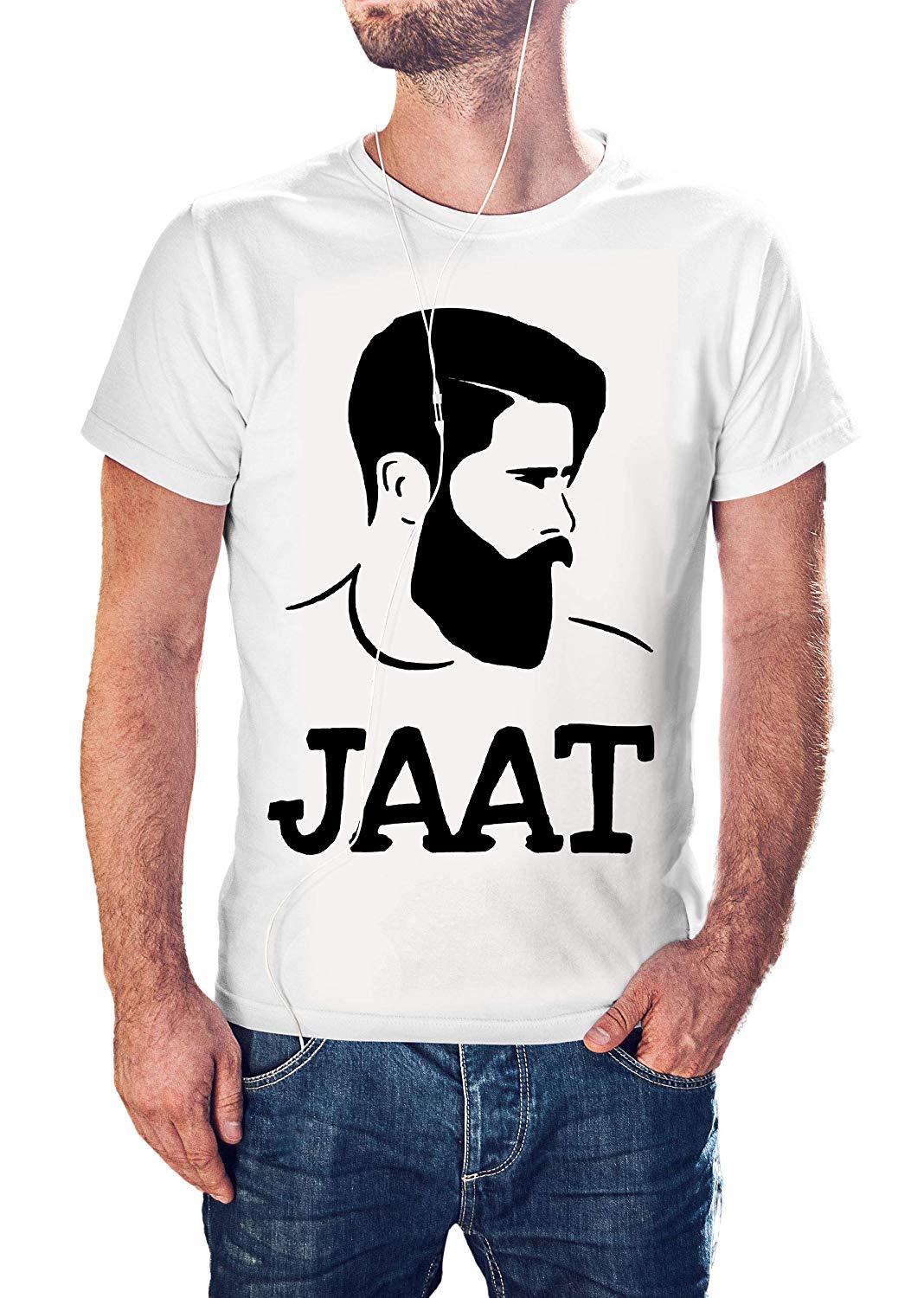 Jaat Haryanvi Men S White Tshirt - Don T Hug Me Im Scared Roy - HD Wallpaper 