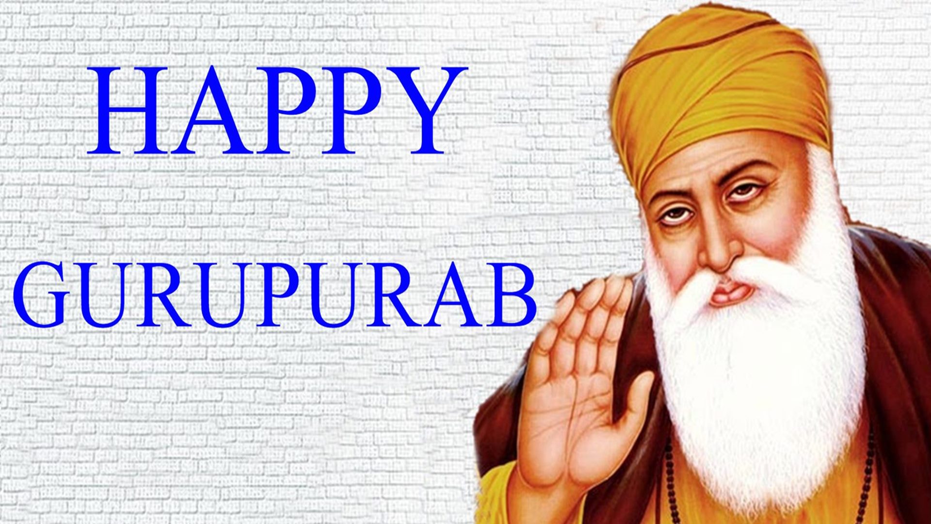 Happy Guru Nanak Jayanti Hd - HD Wallpaper 