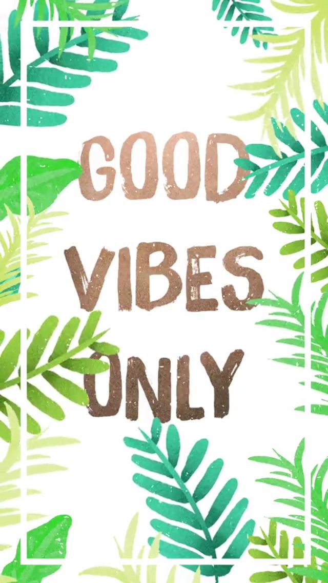 Summer Wallpapers - Good Vibes Only Background - 640x1136 Wallpaper -  