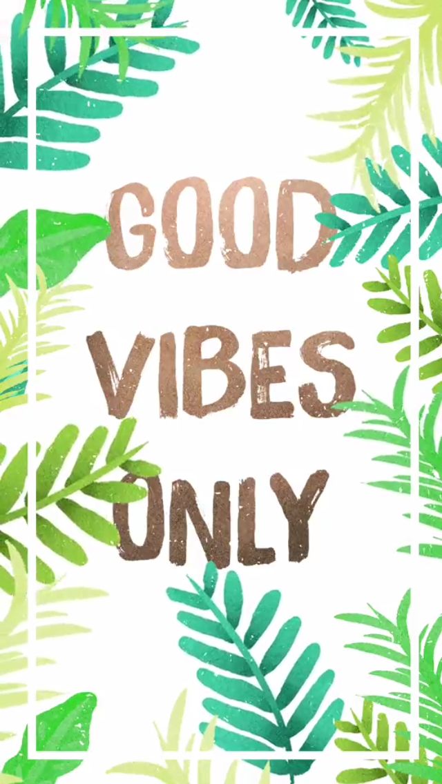 Summer Wallpapers - Good Vibes Only Background - HD Wallpaper 