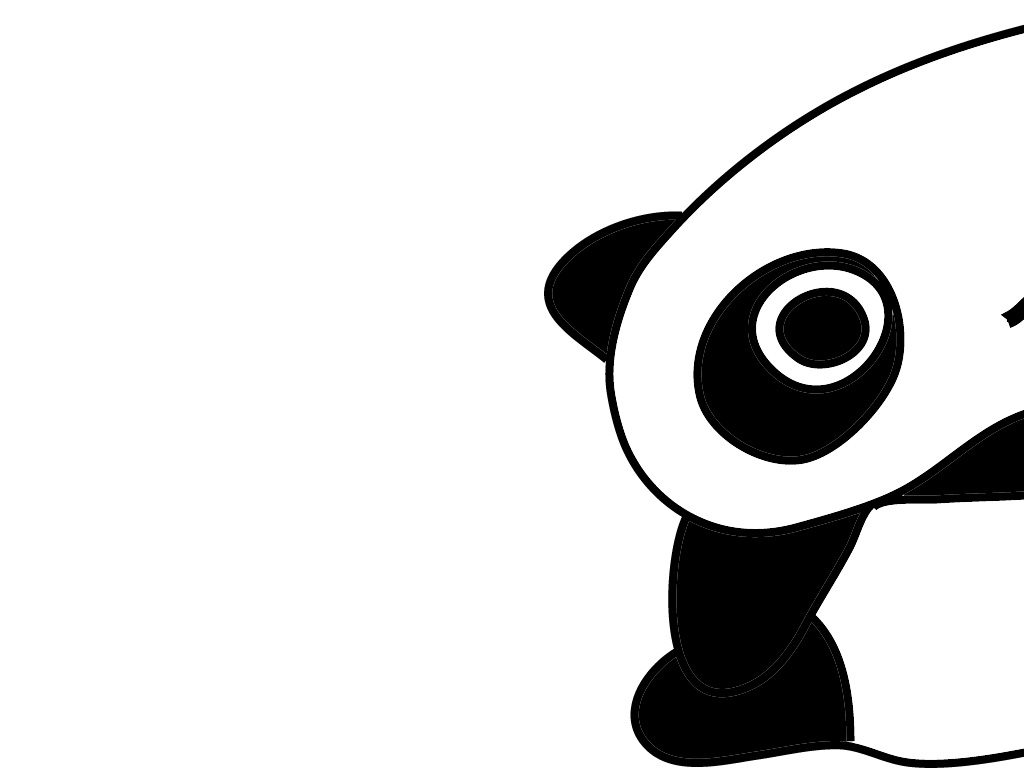 Animasi Kepala Panda - Panda Desktop Wallpaper Hd - HD Wallpaper 