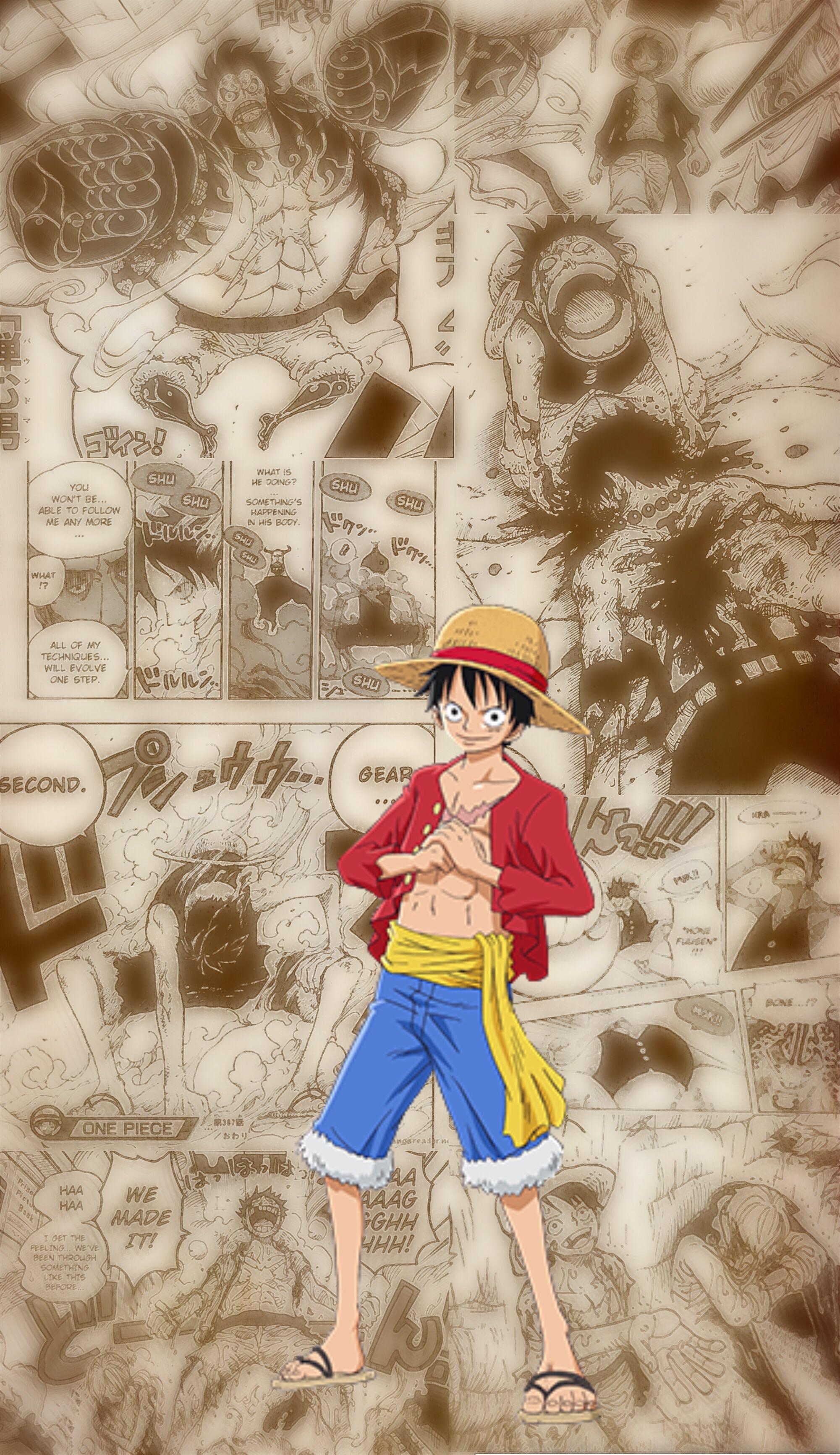 One Piece Manga Wallpaper Phone - HD Wallpaper 
