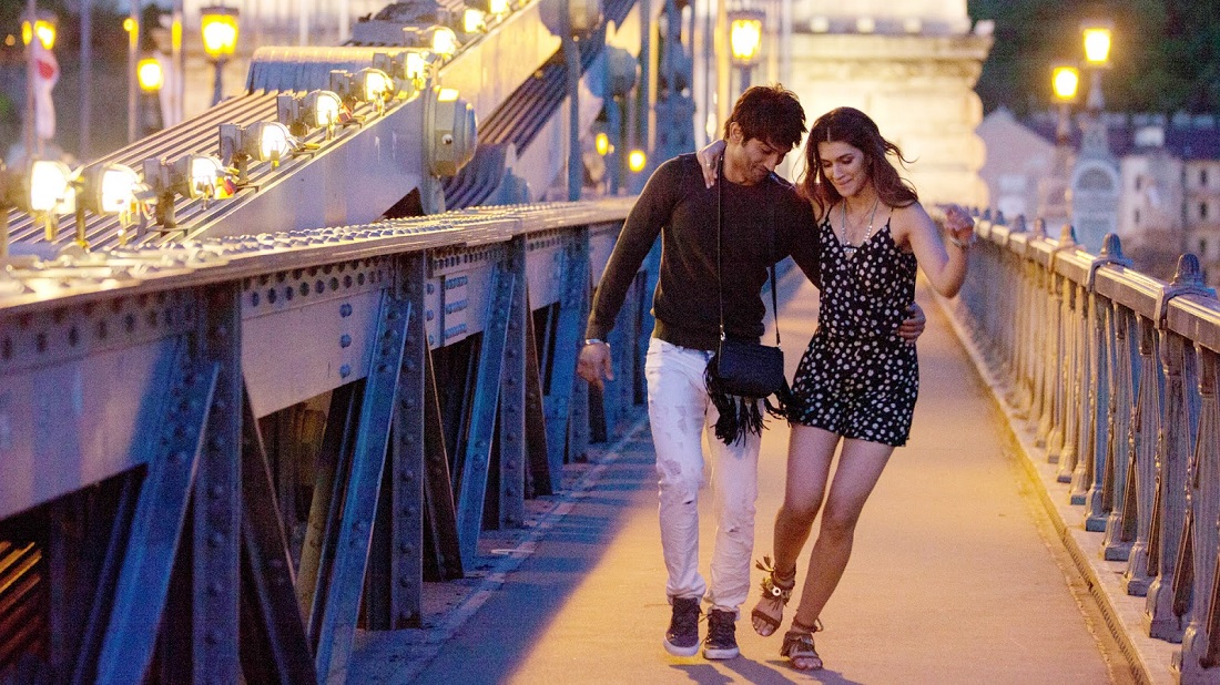 Kriti Sanon And Sushant Singh Rajput - HD Wallpaper 