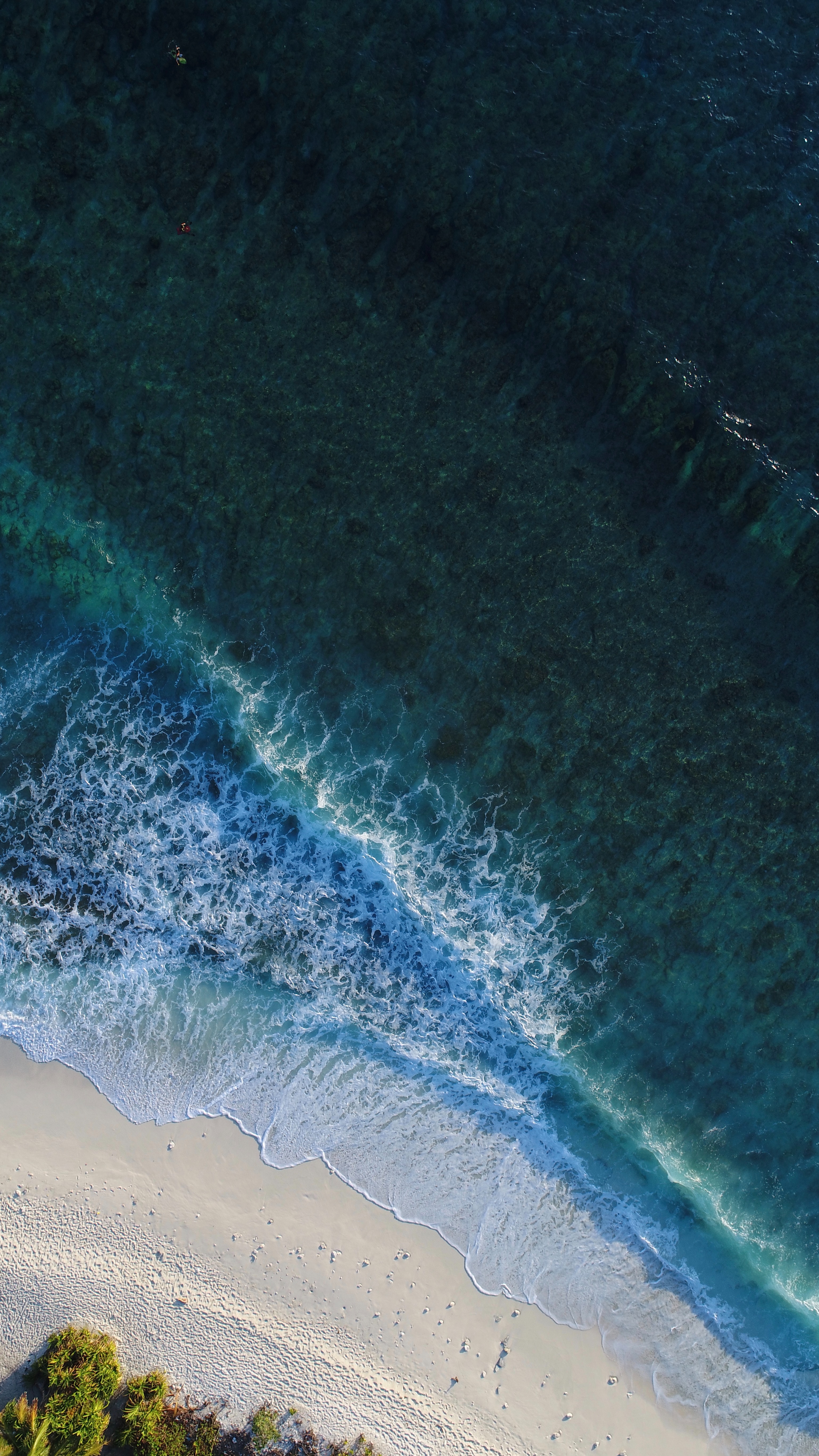 Wallpaper Ocean, Aerial View, Surf, Water, Maldives - Iphone Wallpaper Hd - HD Wallpaper 