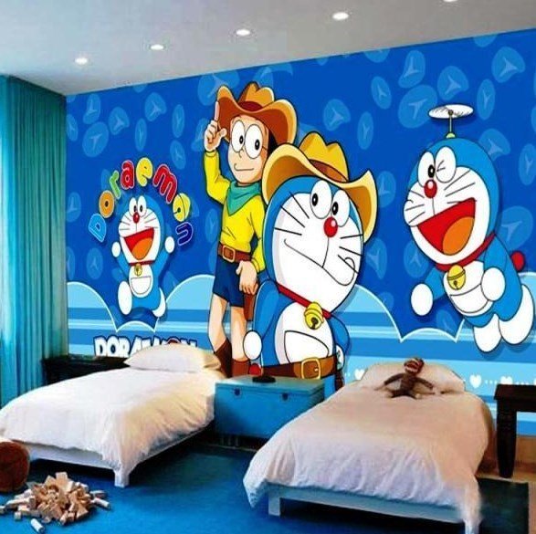 Bedroom Wall Design Paint - HD Wallpaper 