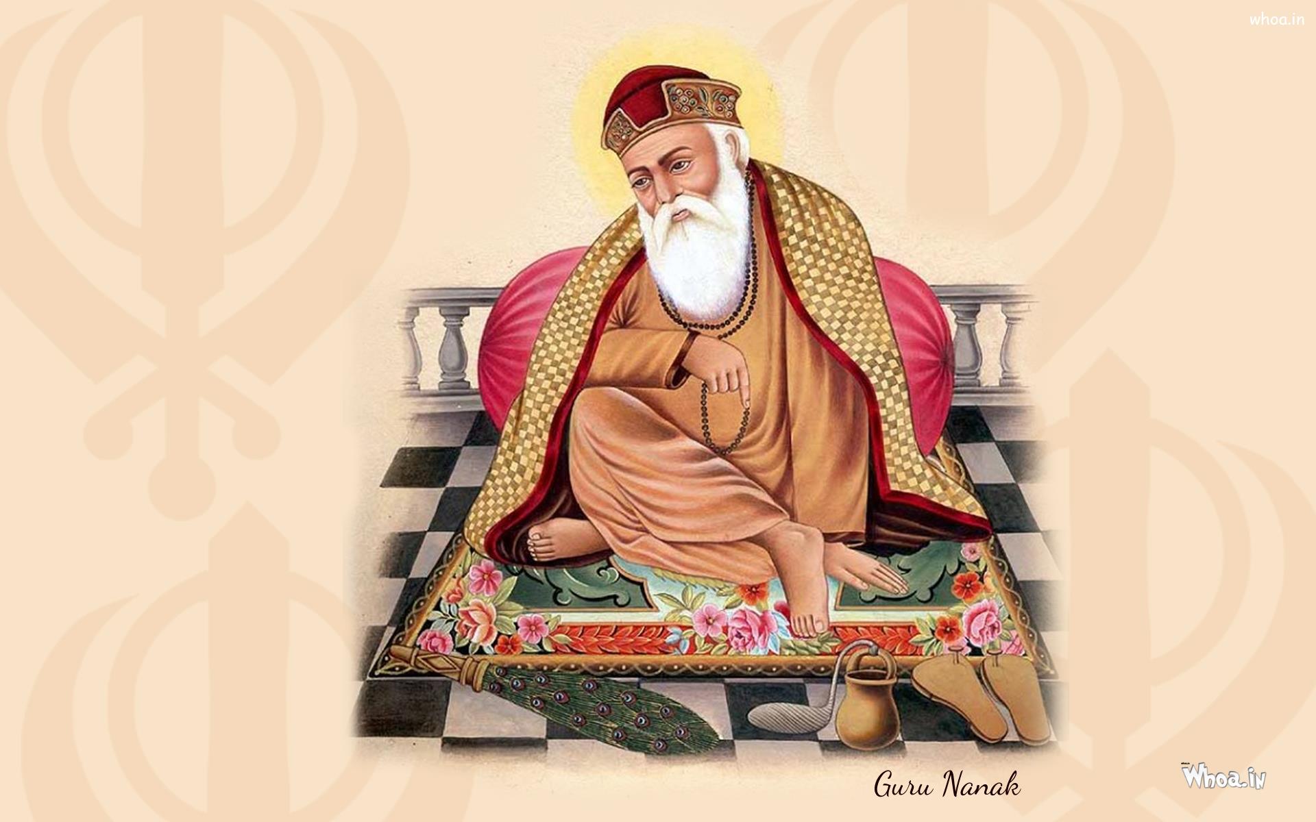Guru Nanak Wallpaper Hd - HD Wallpaper 