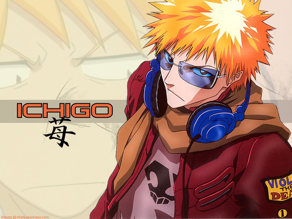 Bleach Anime - Ichigo Kurosaki Normal Clothes - HD Wallpaper 