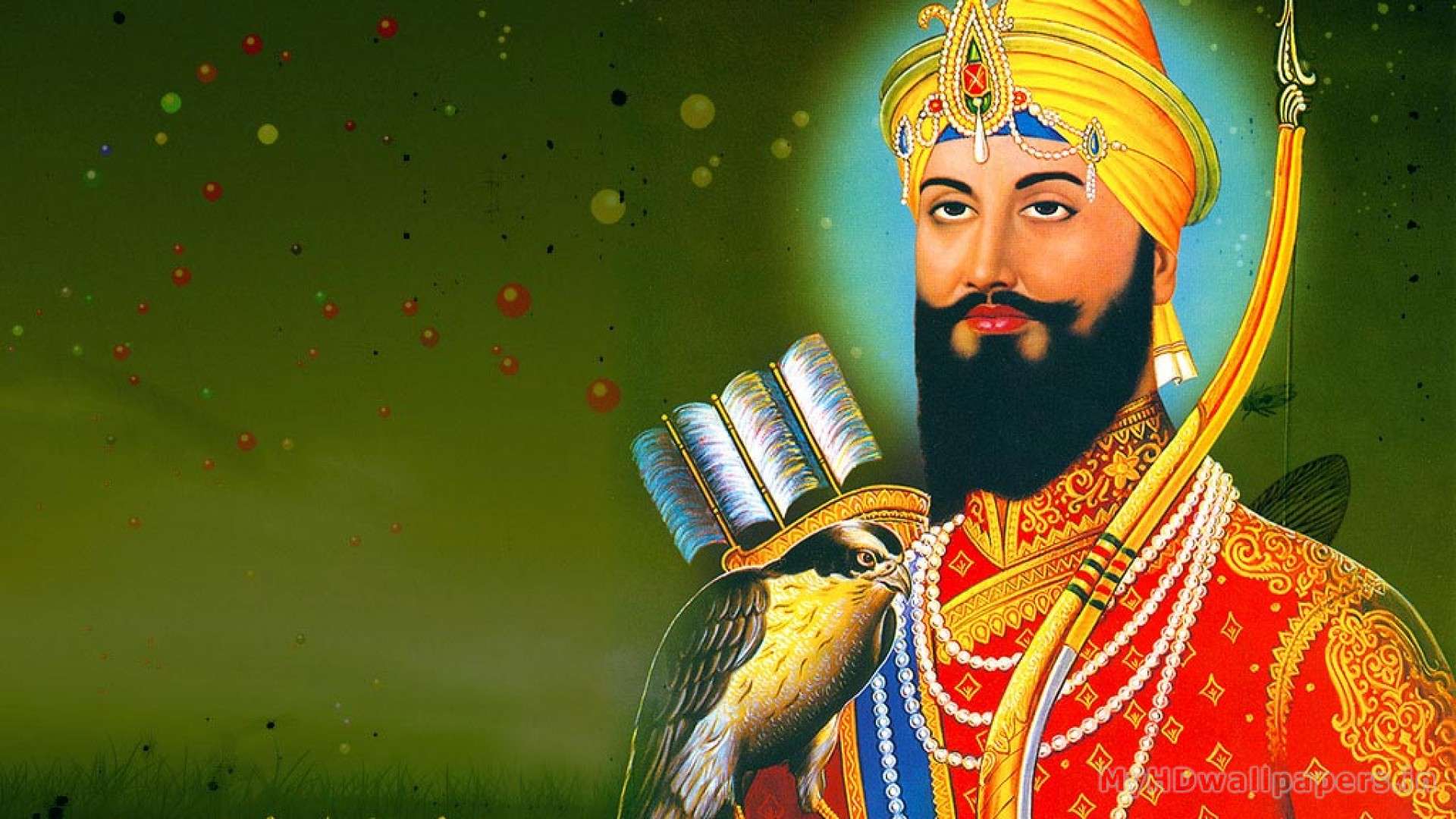Guru Gobind Singh Ji Background - HD Wallpaper 