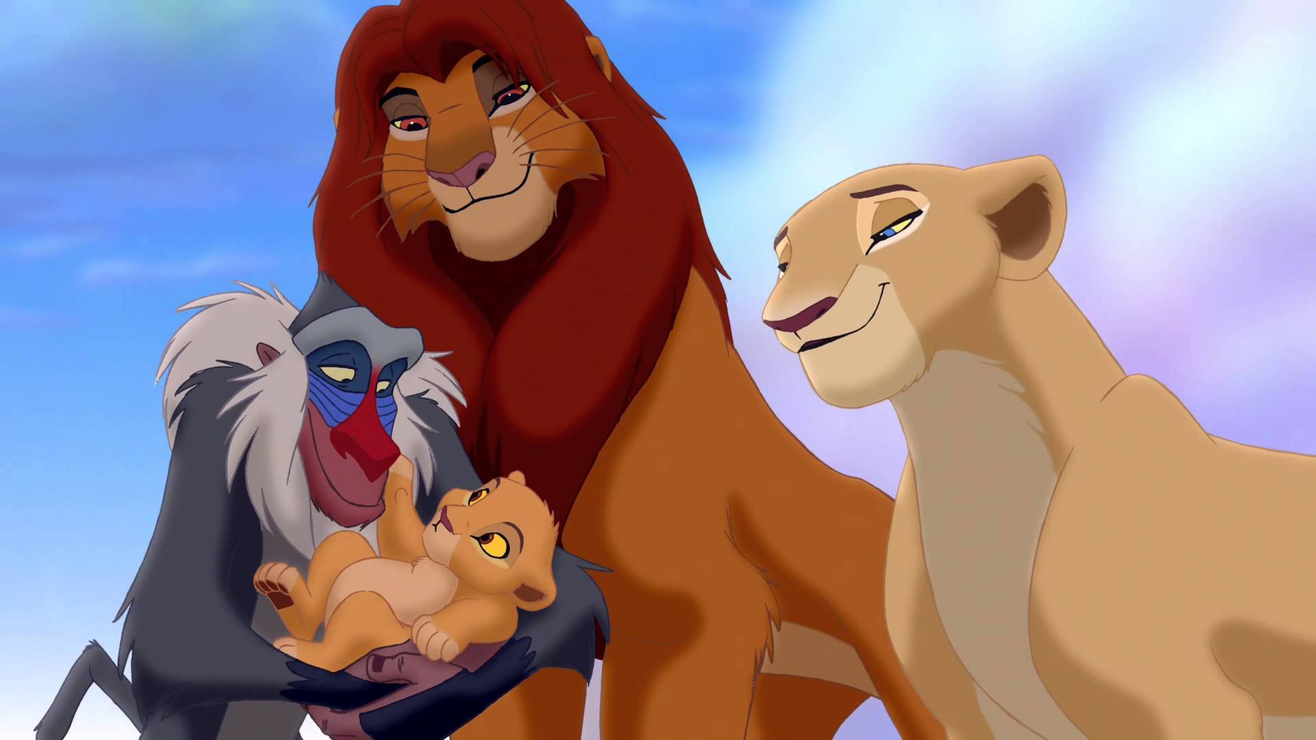 Lion King Simba And Nala And Kiara - HD Wallpaper 