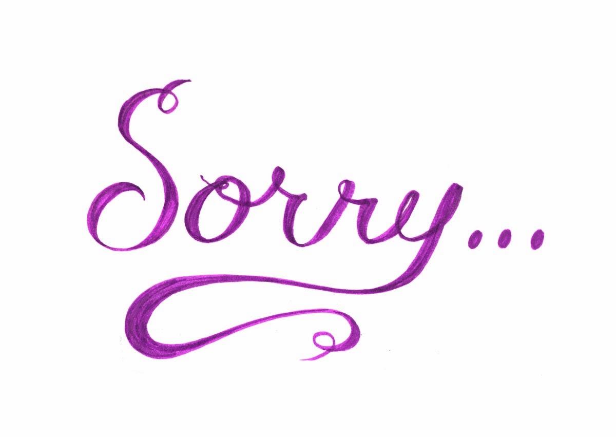 Sorry Wallpapers Archives ~ Wallpaper Idol - Saying Sorry Lent - HD Wallpaper 