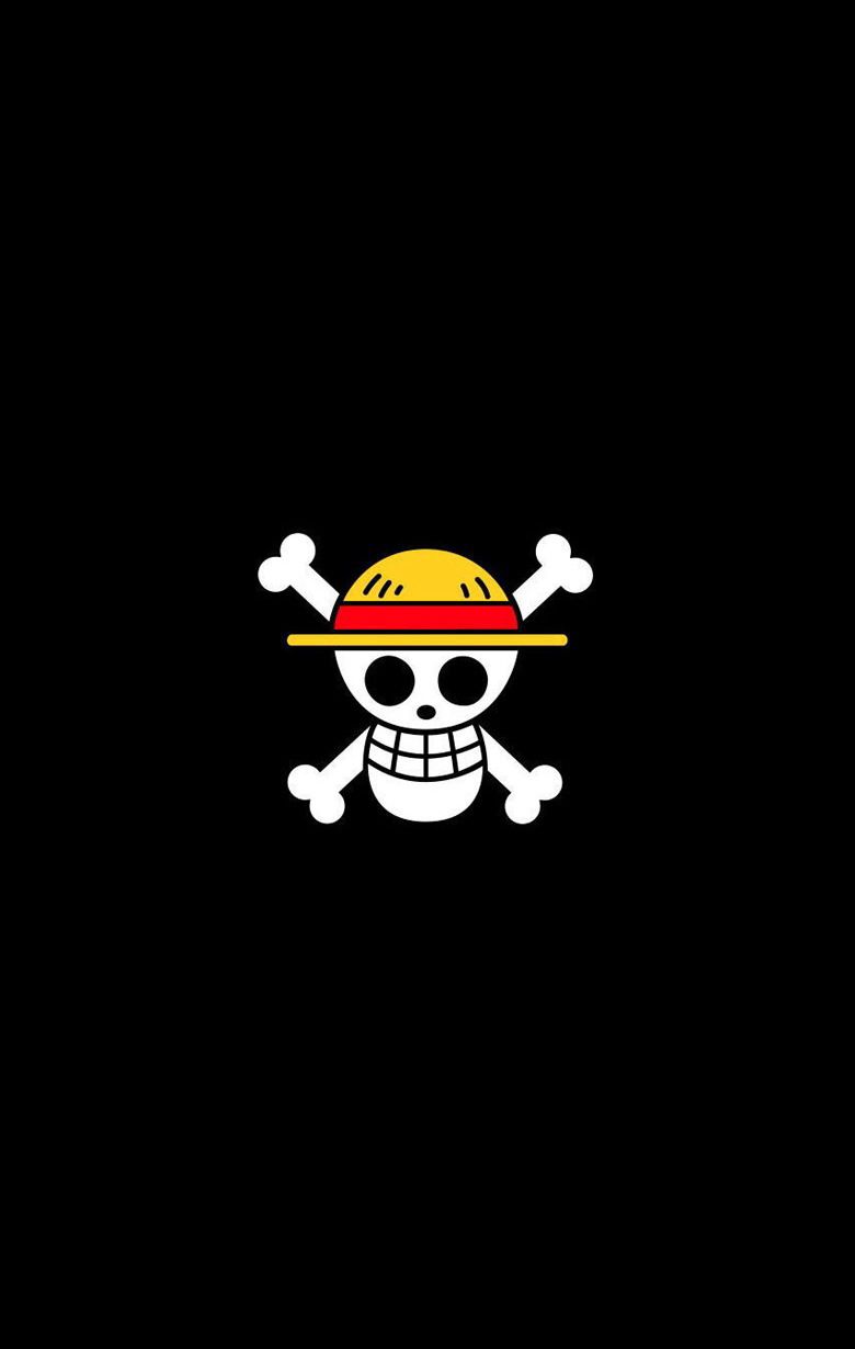 One Piece Jolly Roger Iphone - HD Wallpaper 