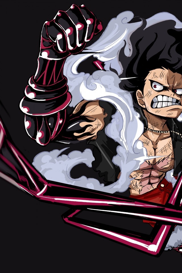 Luffy, One Piece, Fist, Angry - One Piece Laptop Wallpaper Hd - HD Wallpaper 