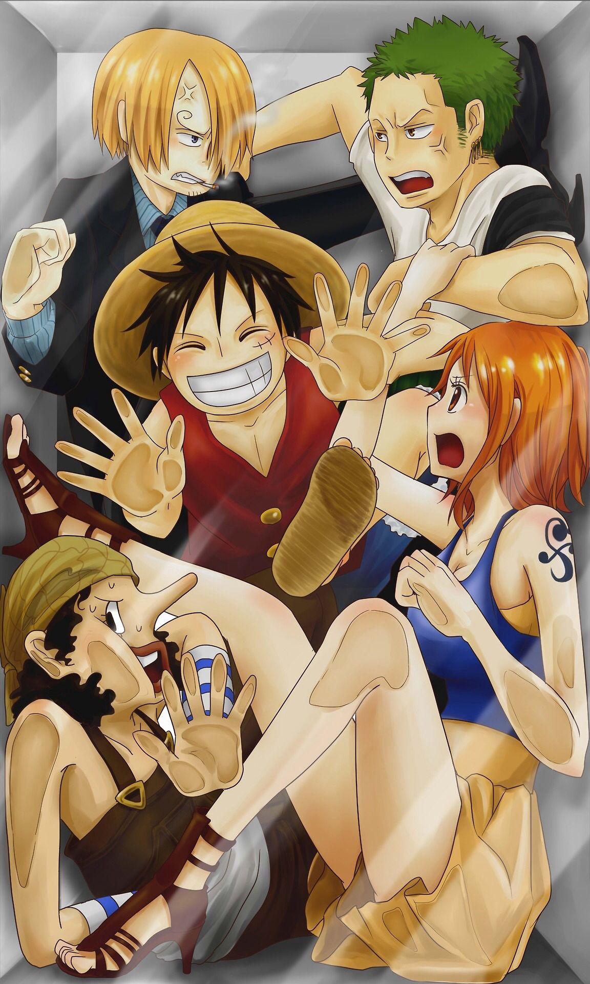 One Piece Anime Lockscreen - HD Wallpaper 