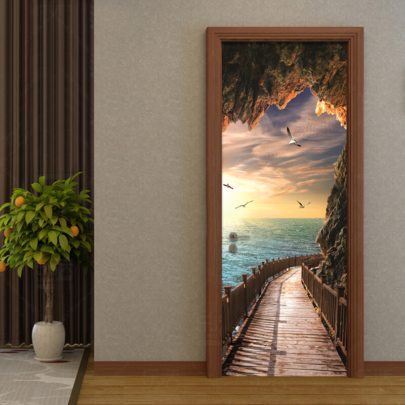 Door Mural - HD Wallpaper 
