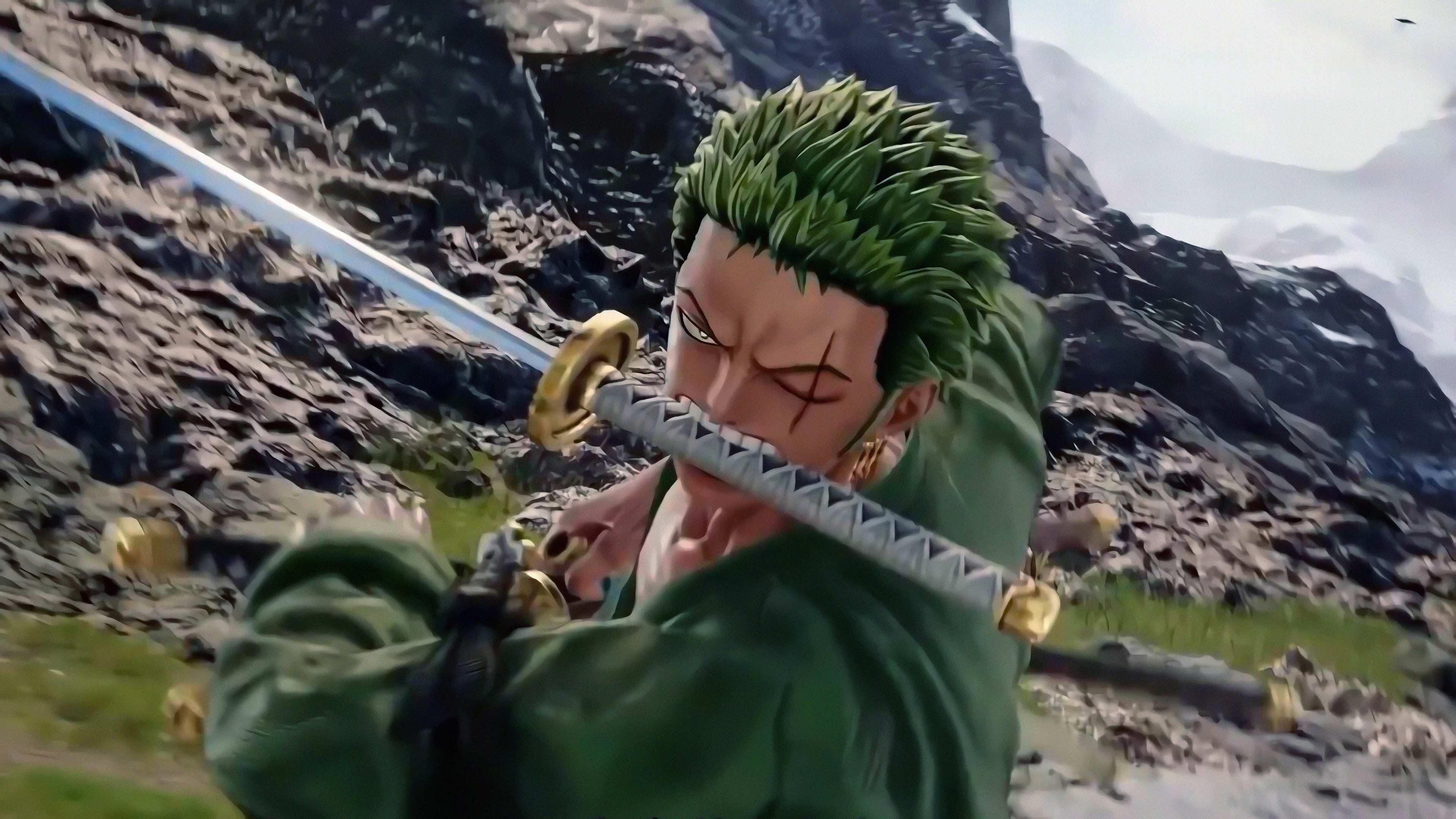 Roronoa Zoro Wallpaper 4K One Piece You can download free the one piece