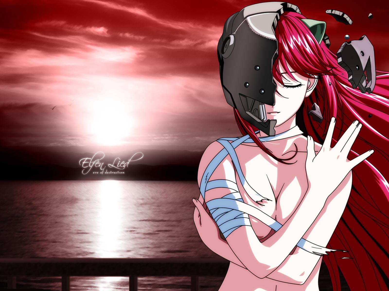 Elfen Lied - HD Wallpaper 