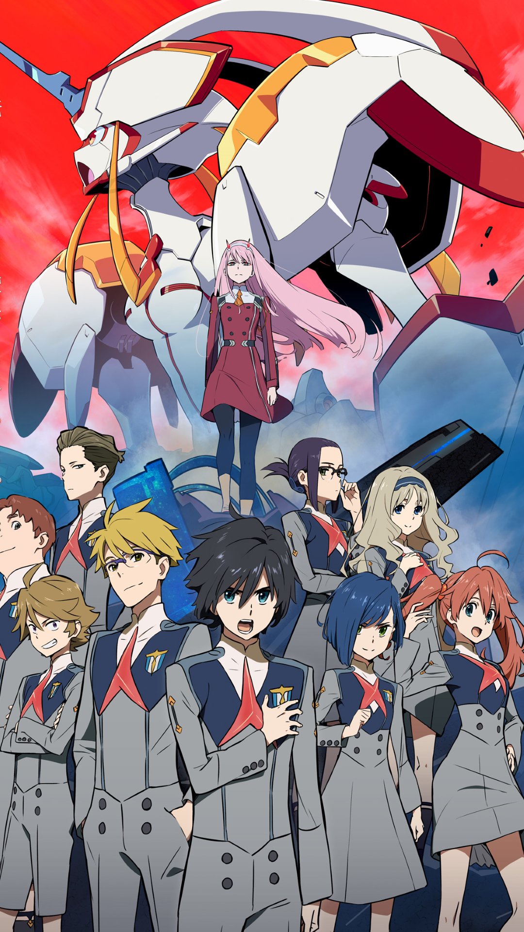 Darling In The Franxx Darling In The Franxx Dvd 1080x1920 Wallpaper Teahub Io
