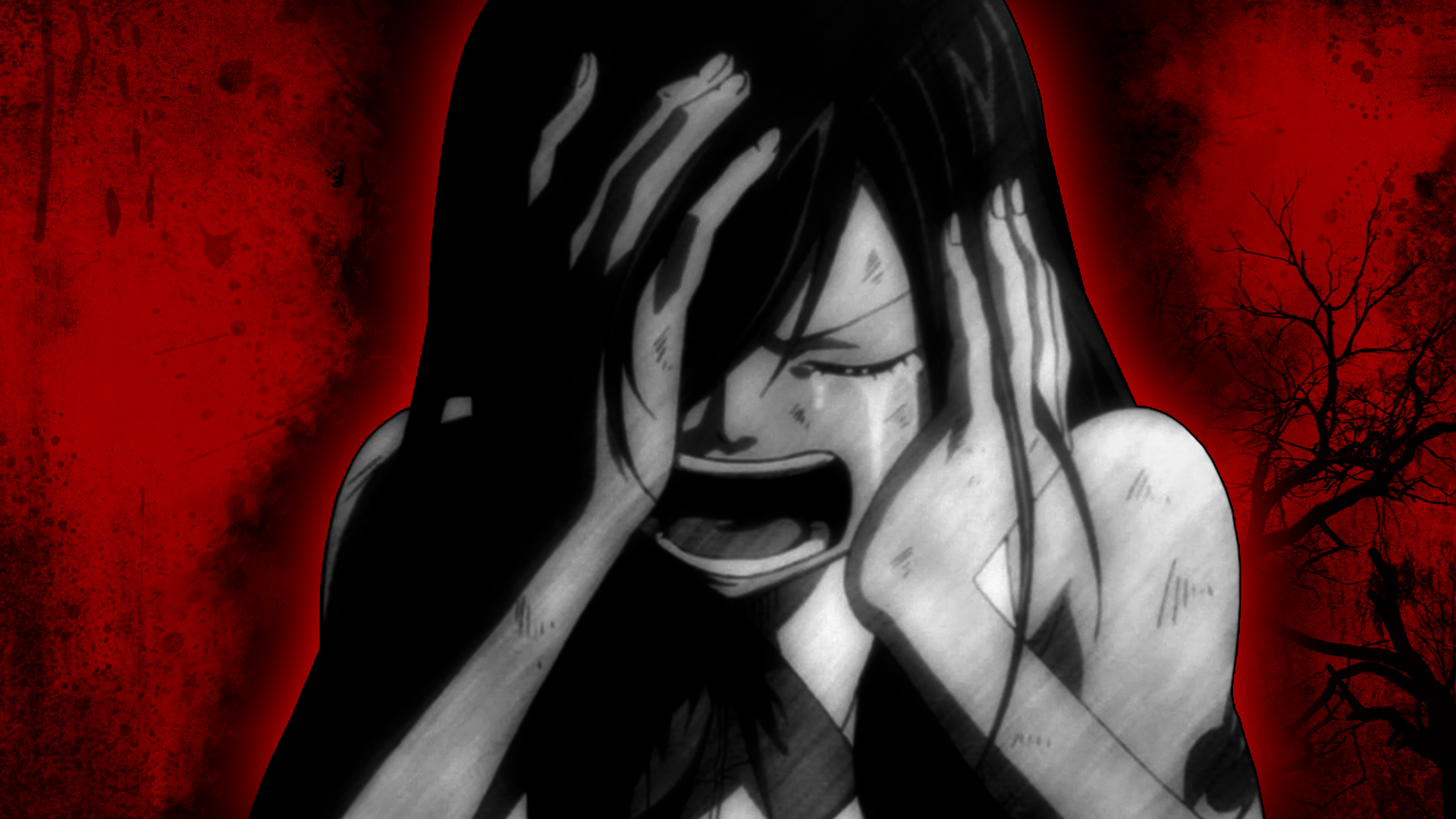 Anime Sad Hd - HD Wallpaper 