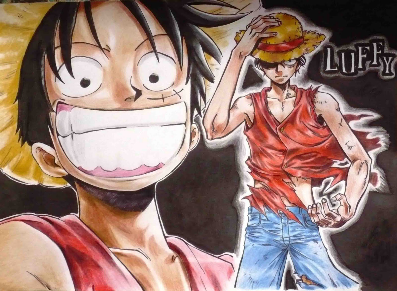 One Piece Wallpaper Monkey The Luffy - HD Wallpaper 