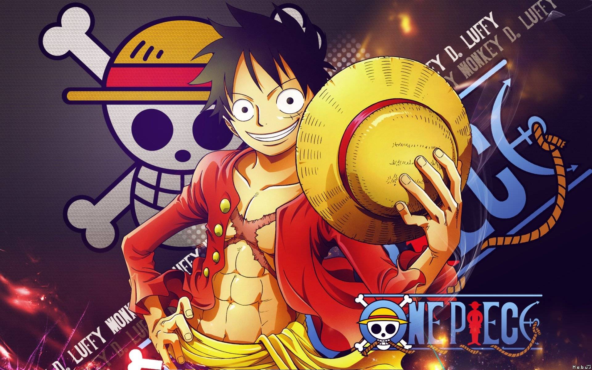 One Piece Hd Luffy - HD Wallpaper 