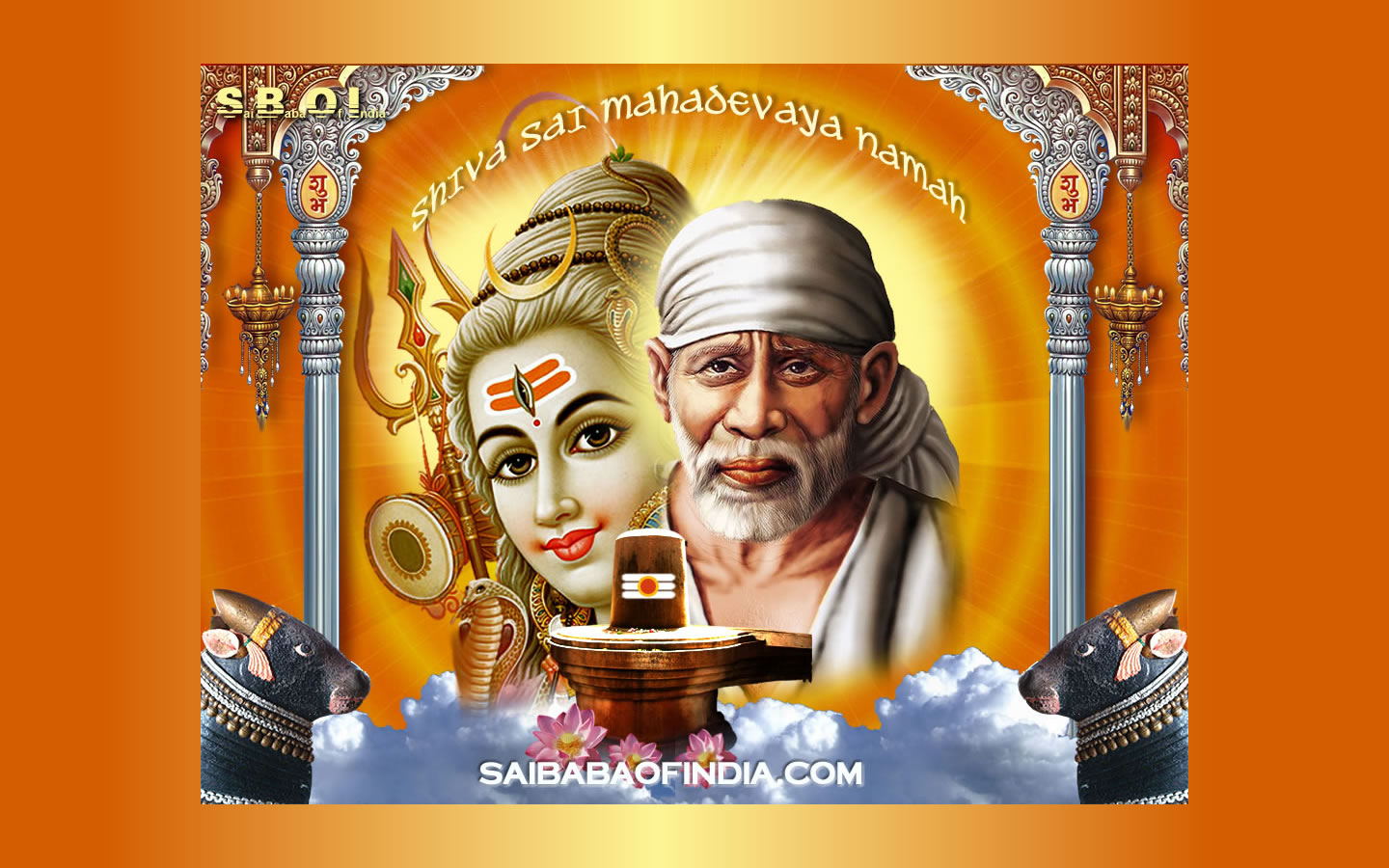 Jai Sai Baba - HD Wallpaper 