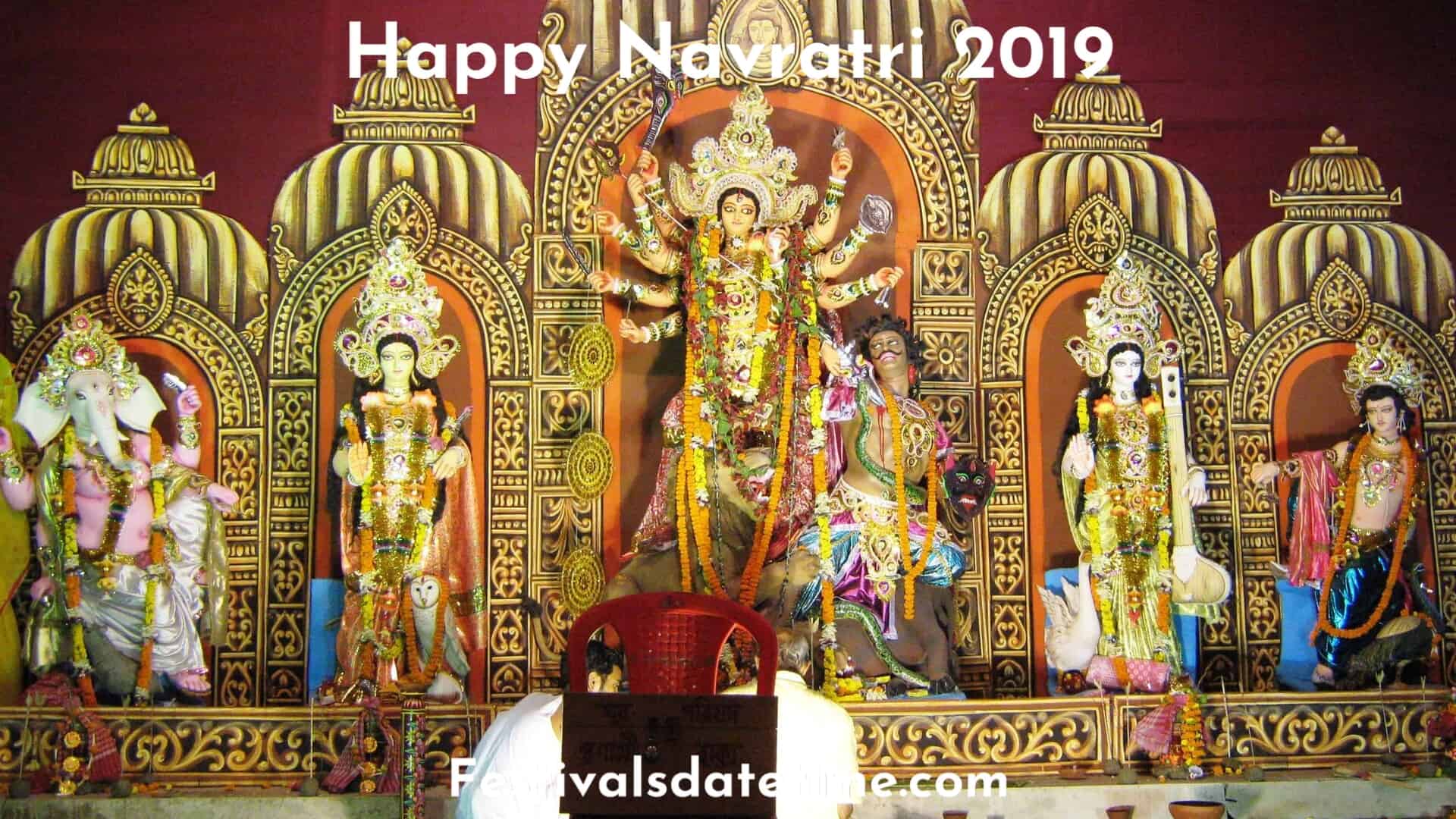 Navratri Images In Hd Download - Maha Sasthi - HD Wallpaper 