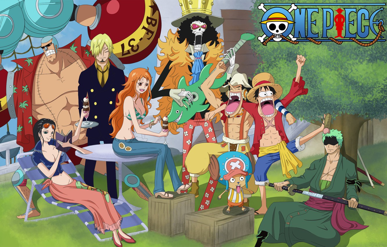 Photo Wallpaper Music, Game, Chopper, One Piece, Pirate, - One Piece Brook Japan - HD Wallpaper 