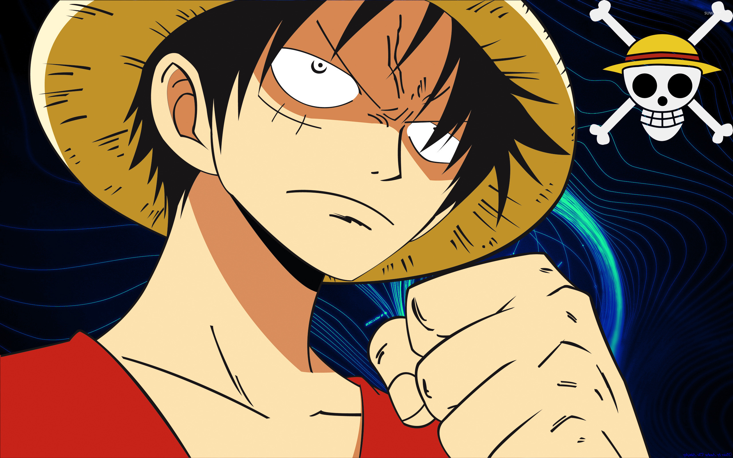 Angry Monkey D Luffy - HD Wallpaper 