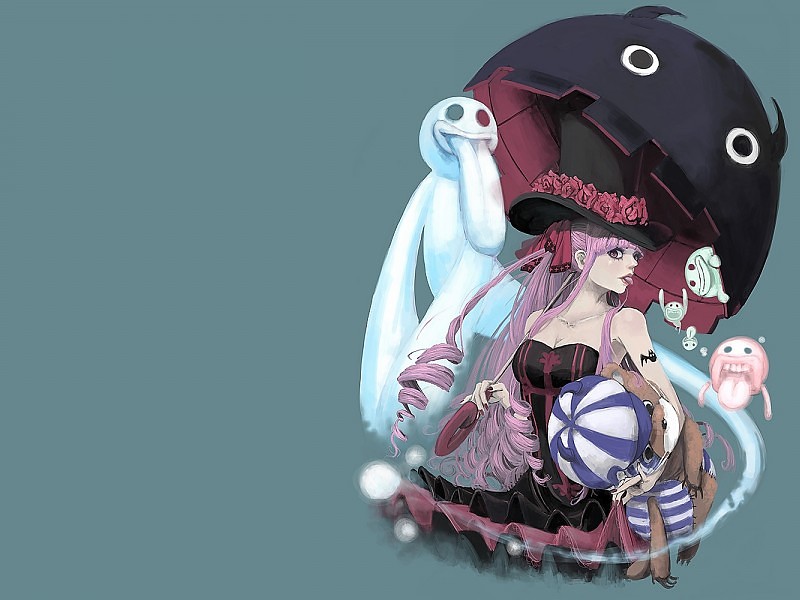 Perona One Piece Wallpaper - Perona And Zoro One Piece - HD Wallpaper 