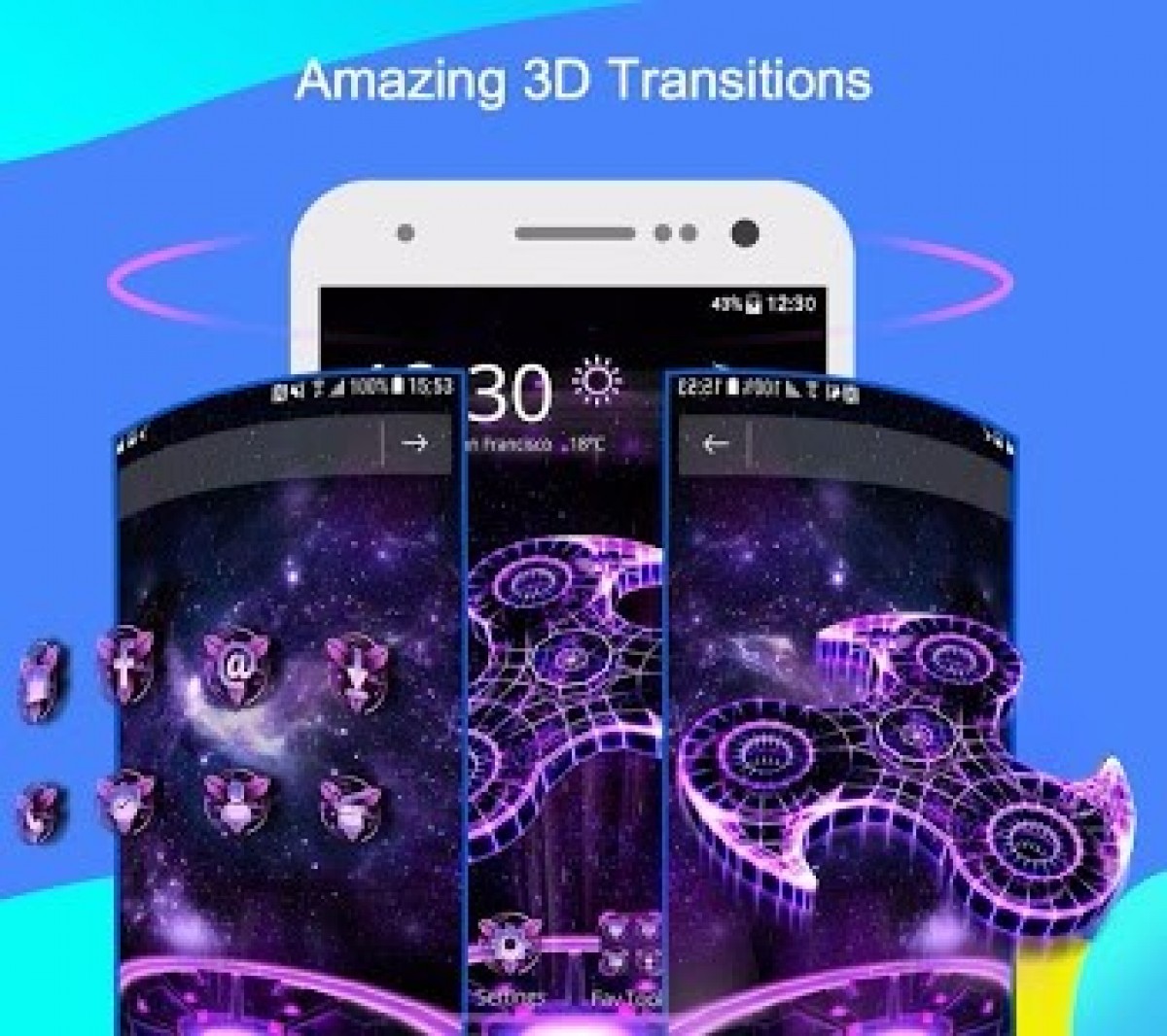 Cm Launcher 3d-theme,wallpaper V5 - New Theme For Cm Launcher - HD Wallpaper 