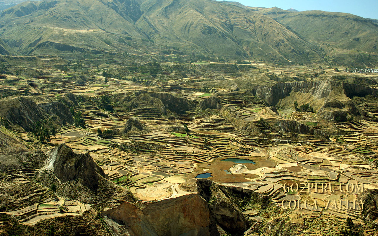 Colca Canyon - HD Wallpaper 