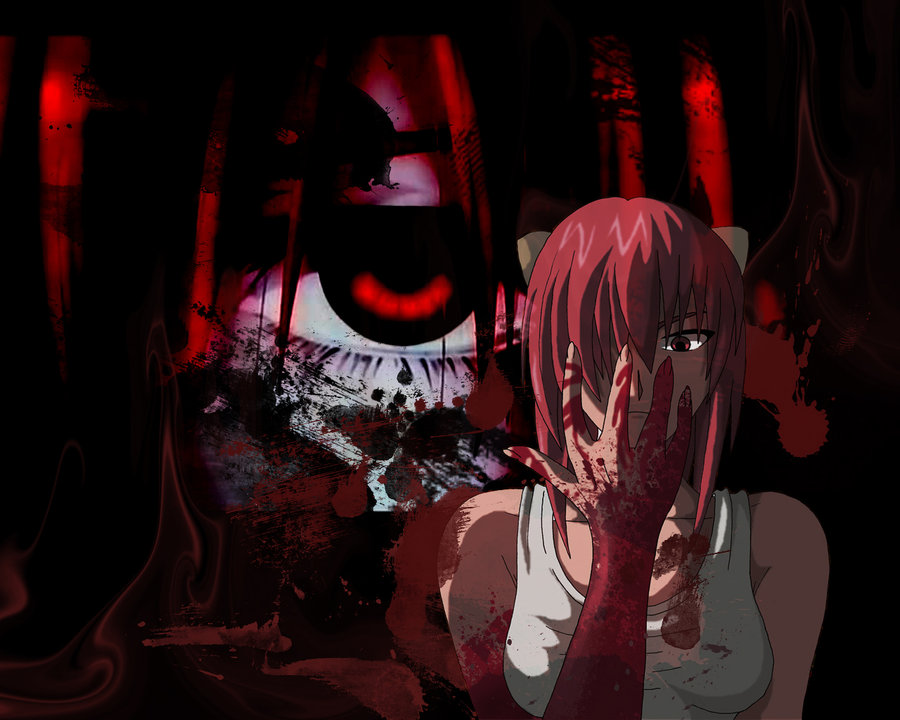 Elfen Lied Elfen Lied Wallpaper - Lucy Elfen Lied Kill - HD Wallpaper 