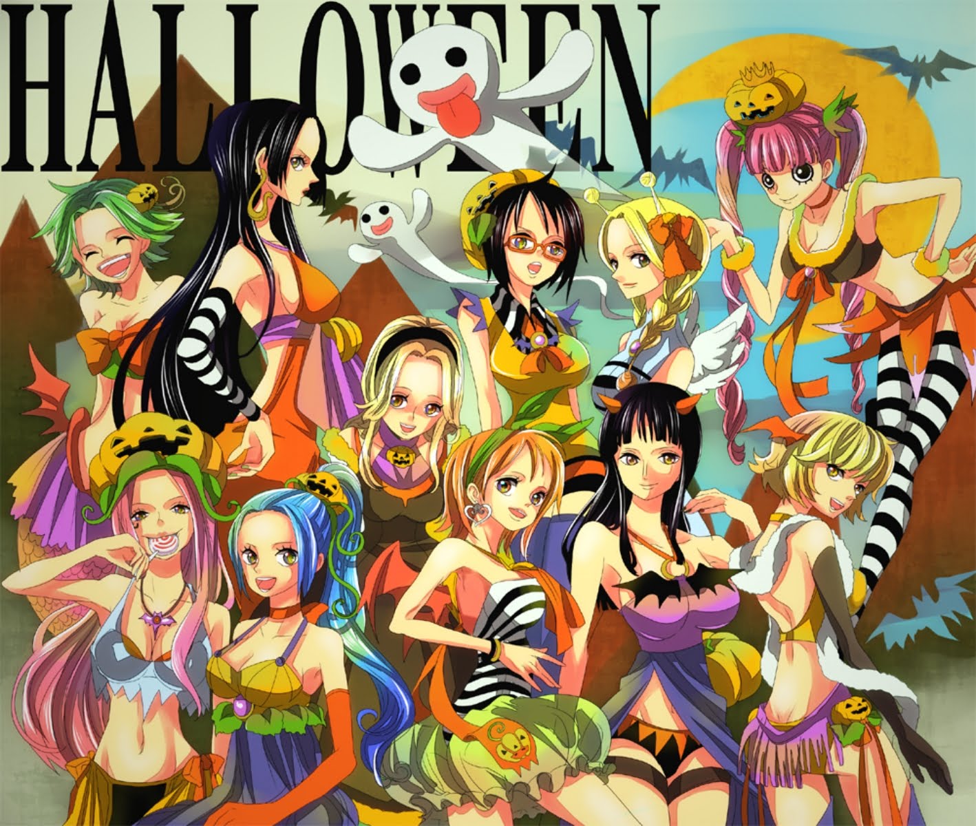 Wallpaper All One Piece In Anime Hentai One Piece Beautiful Girls 1418x10 Wallpaper Teahub Io