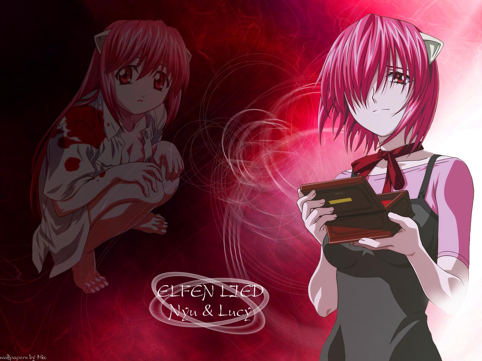 Lynn Okamoto, Studio Arms, Elfen Lied, Lucy Wallpaper - Lucy Nyu Elfen Lied - HD Wallpaper 