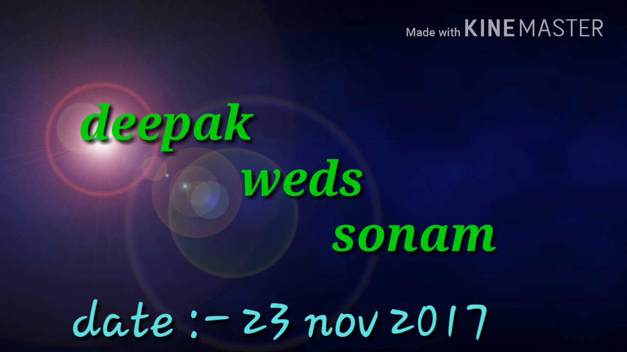 Deepak And Sonam Name - HD Wallpaper 