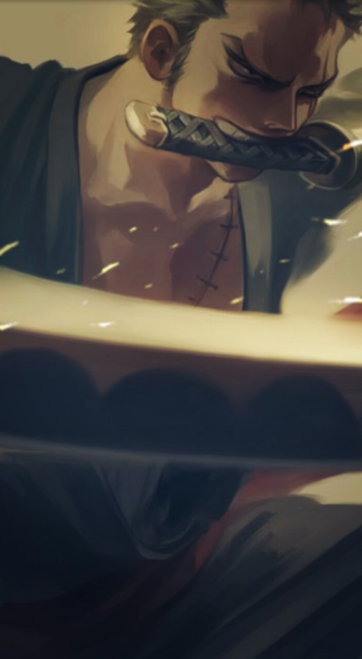 Lock Screen Zoro Wallpaper Iphone 527x960 Wallpaper Teahub Io