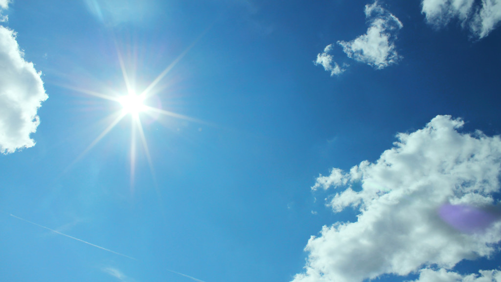 Hi Res Blue Sky - HD Wallpaper 