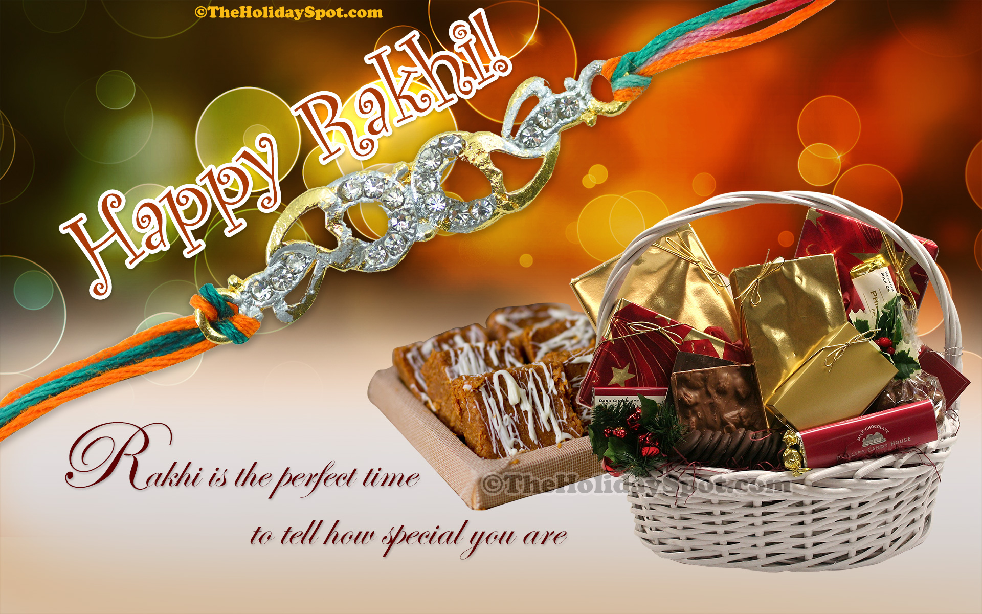 Quote Happy Raksha Bandhan Wishes - HD Wallpaper 