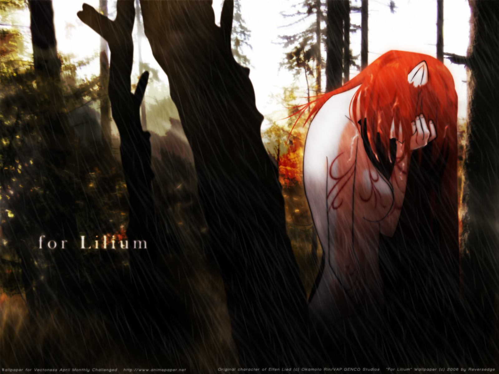 Fondos De Pantalla Hd Elfen Lied 1600x1200 Wallpaper Teahub Io