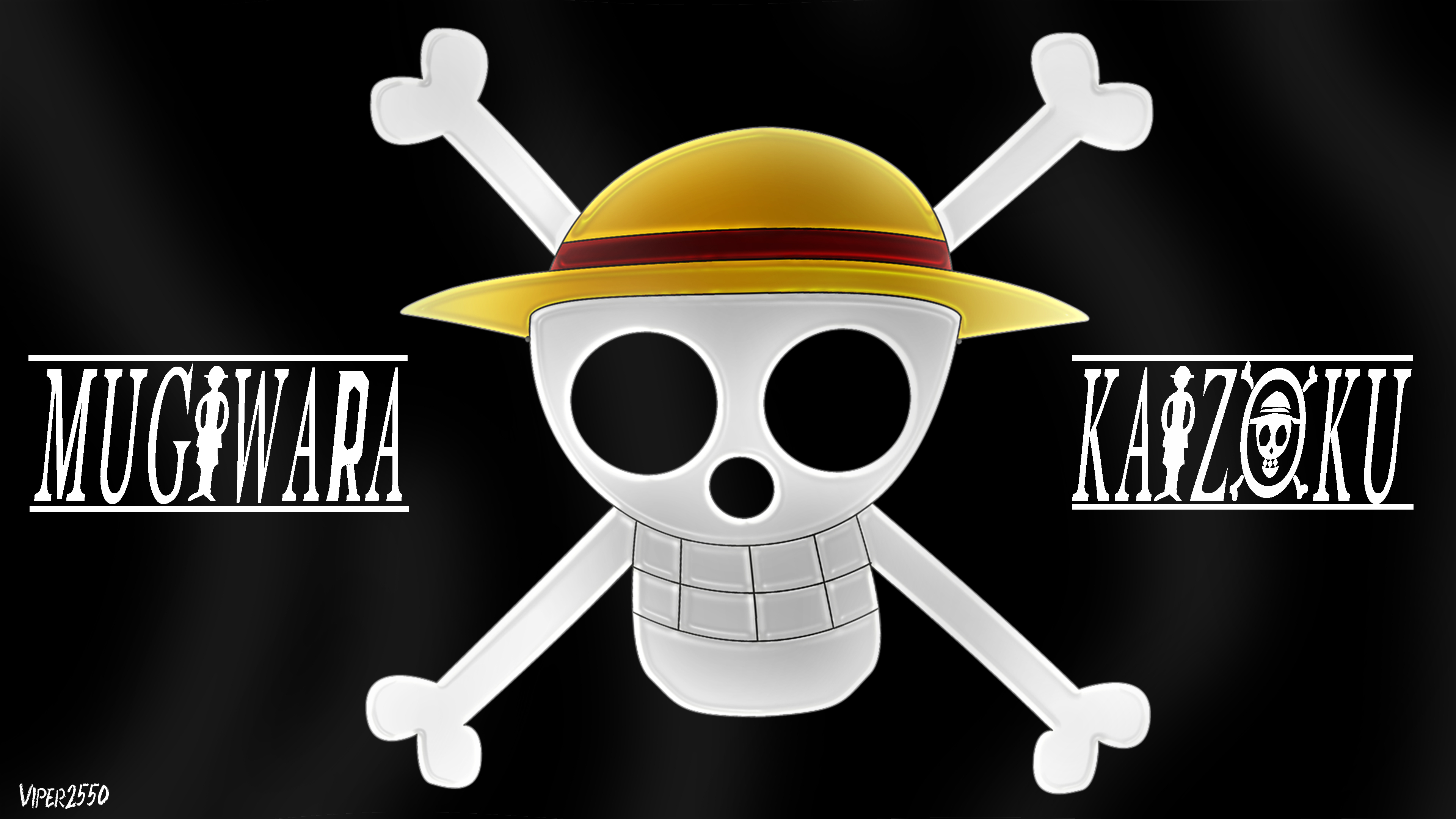 One Piece Wallpaper - One Piece Jolly Roger - HD Wallpaper 