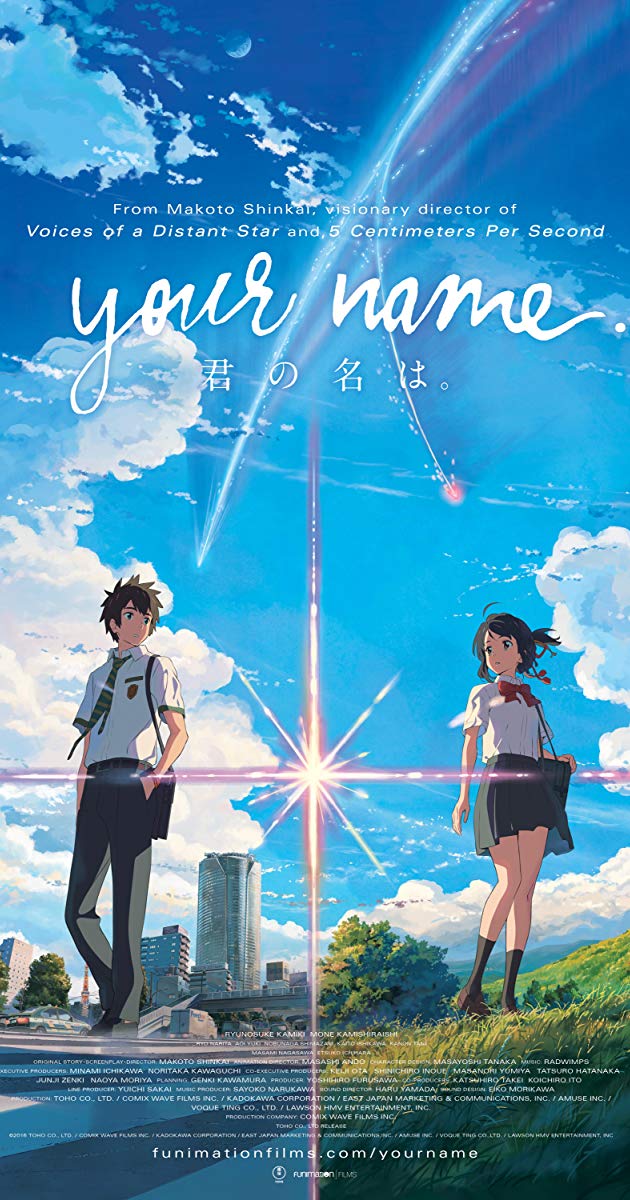 Your Name Blu Ray - HD Wallpaper 