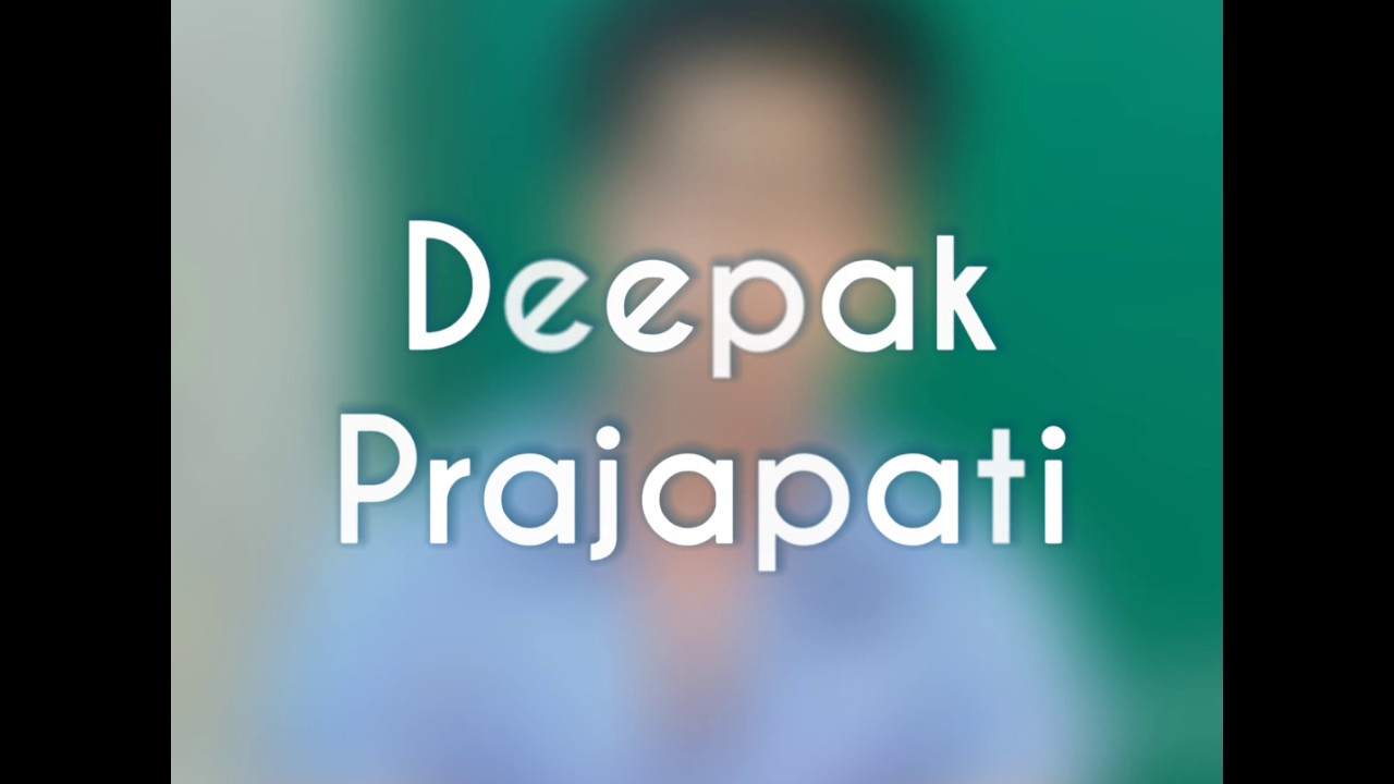 Deepak Prajapati - 1280x720 Wallpaper Deepak Prajapati - 1280x720 Wallpaper