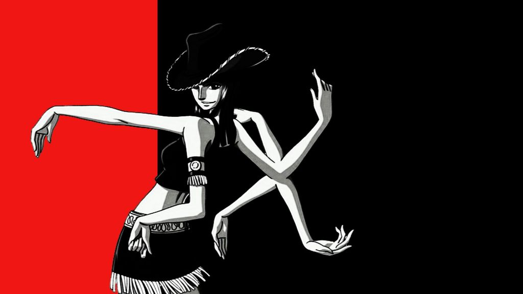 One Piece Nico Robin Persona 5 Style Wallpaper - Nico Robin - HD Wallpaper 
