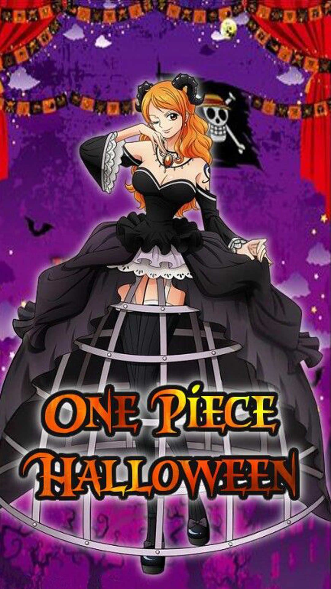One Piece Halloween Nami - HD Wallpaper 