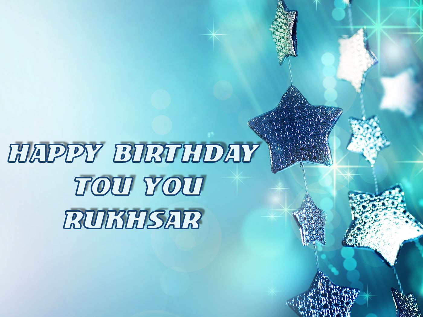 Rukhsar Stylish Names And Wallpapers - Happy Birthday Zubair Wishes - HD Wallpaper 