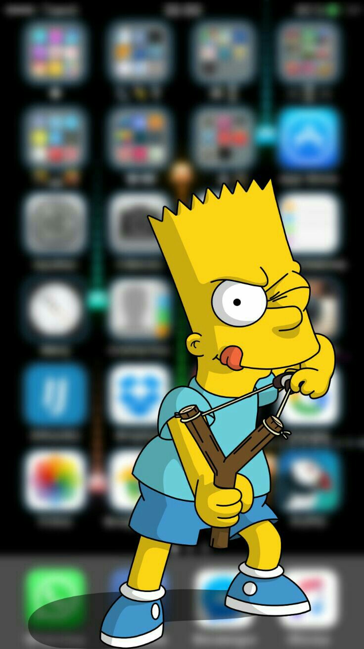 3d Bart Simpsons - Simpsons Wallpaper Iphone 7 - HD Wallpaper 