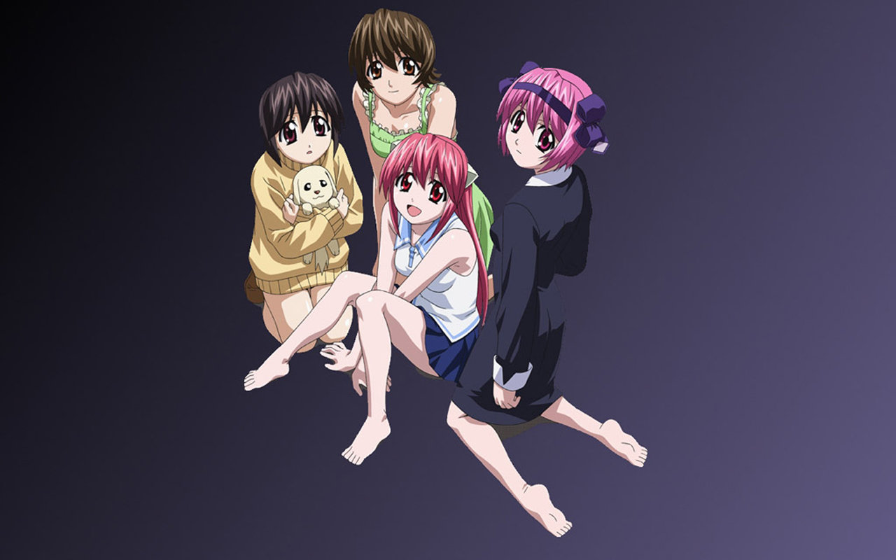 High Resolution Elfen Lied Hd Background Id - Elfen Lied Lucy Anime - HD Wallpaper 