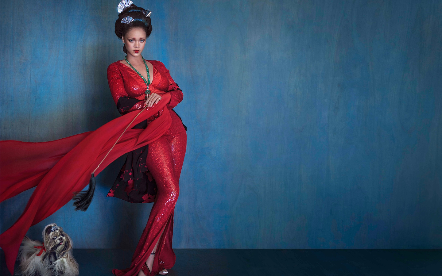 Rihanna Harper S Bazaar - Harper's Bazaar China Rihanna 2019 - HD Wallpaper 