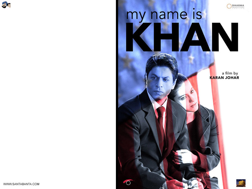 My Name Is Khan Wallpaper - My Name Is Khan Movie Poster - HD Wallpaper 