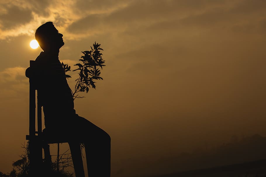 Sunrise, Morning, Foggy Morning, Alone Boy, Sitting - Whatsapp Bad Luck Status - 910x607 Wallpaper Sunrise, Morning, Foggy Morning, Alone Boy, Sitting - Whatsapp Bad Luck Status - 910x607 Wallpaper